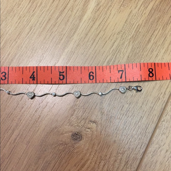 Silver heart bracelet - Picture 2 of 4